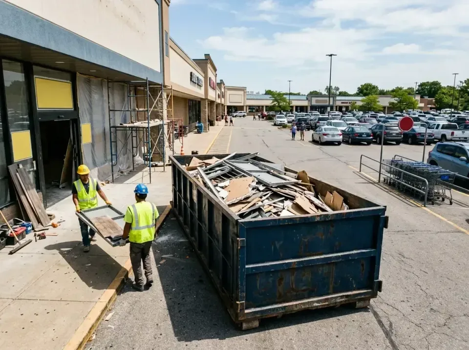 retail-store-renovation-debris-003 — frequently asked questions, Roll-off Dumpster Rentals in Coeur d'Alene, ID